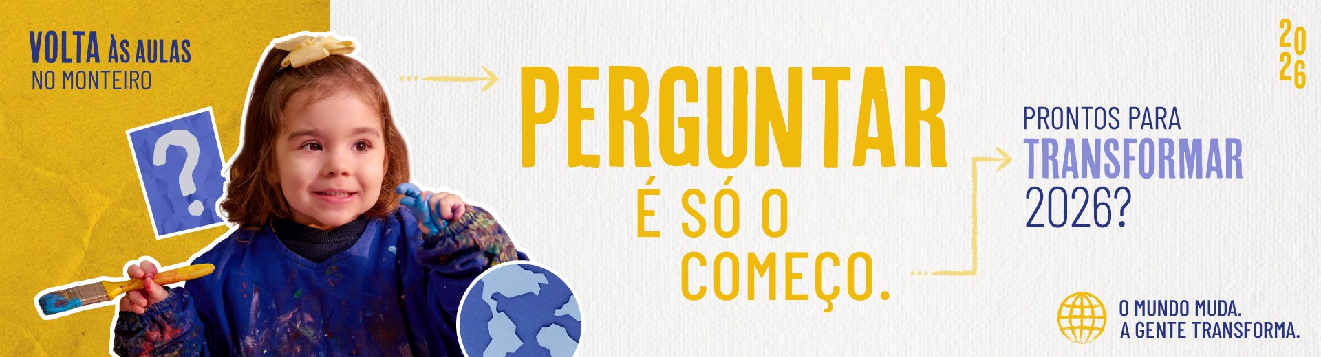 banner volta às aulas